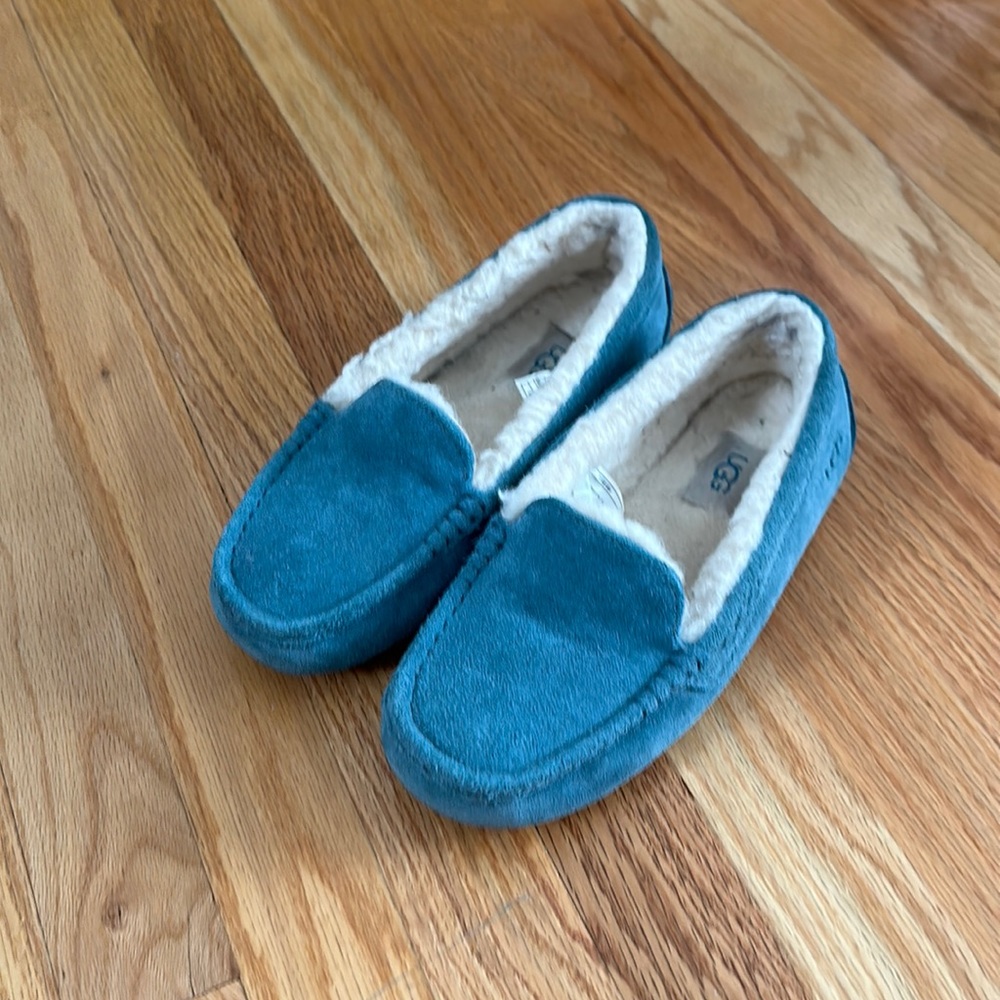 Womens Turquoise Ugg Slippers
